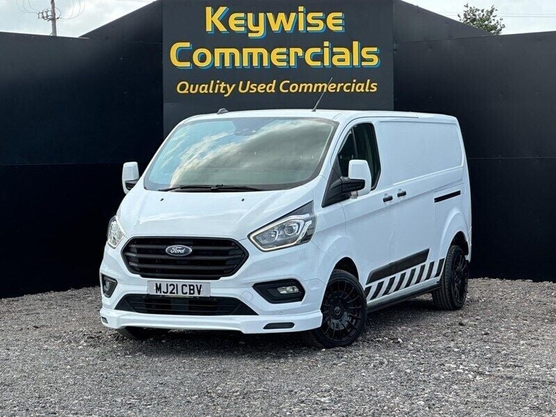 White Used 2021 Ford Transit Custom Trend Van | £13,490 (Good price) - Image 1/2