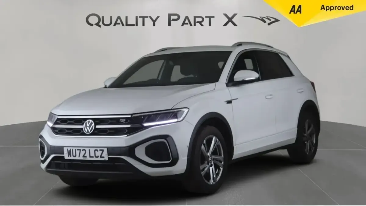 Begagnad VW T-Roc R-line 150 HK (110 kW) 2022 Vit SUV