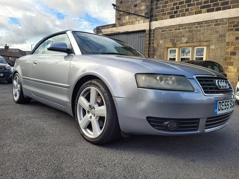 Silver Used 2005 Audi A4 Cabriolet S-Line Cabriolet | £1,495 - Image 1/4