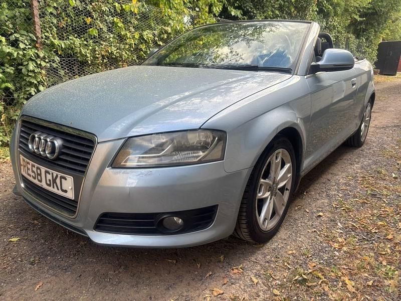 Blue Used 2008 Audi A3 Cabriolet Sport Cabriolet | £1,255 (Super price) - Image 1/4