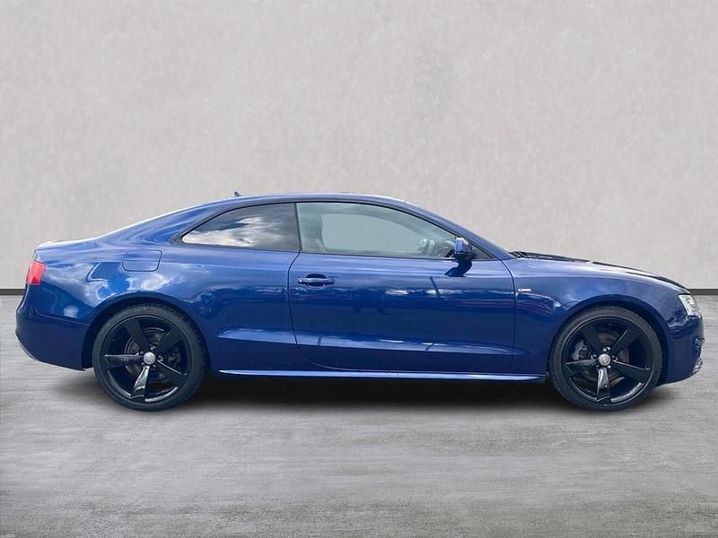 Used Audi A5 Black Edition 177 HP (130 kW) 2015 Blue Coupe