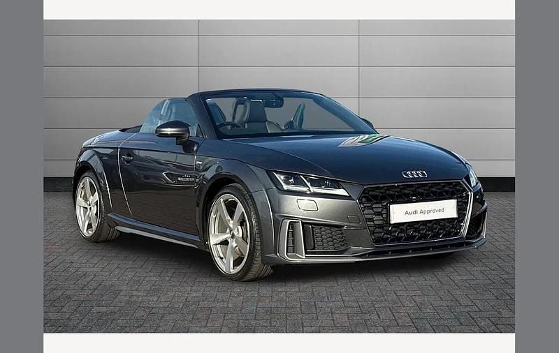 Used Audi TT Roadster S-Line 197 HP (144 kW) 2019 Grey Cabriolet