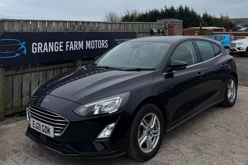 Used Ford Focus Zetec 120 HP (88 kW) 2021 Black Hatchback