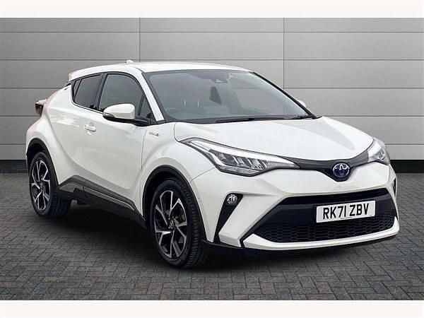 White Used 2021 Toyota C-HR Design SUV | £18,995 (Fair price) - Image 1/3