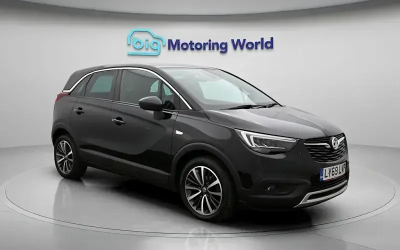 Used Vauxhall Crossland X Elite 102 HP (75 kW) 2020 Black SUV