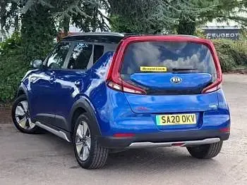 Used Kia Soul EV First Edition 150 kW (204 HP) 2020 Blue SUV