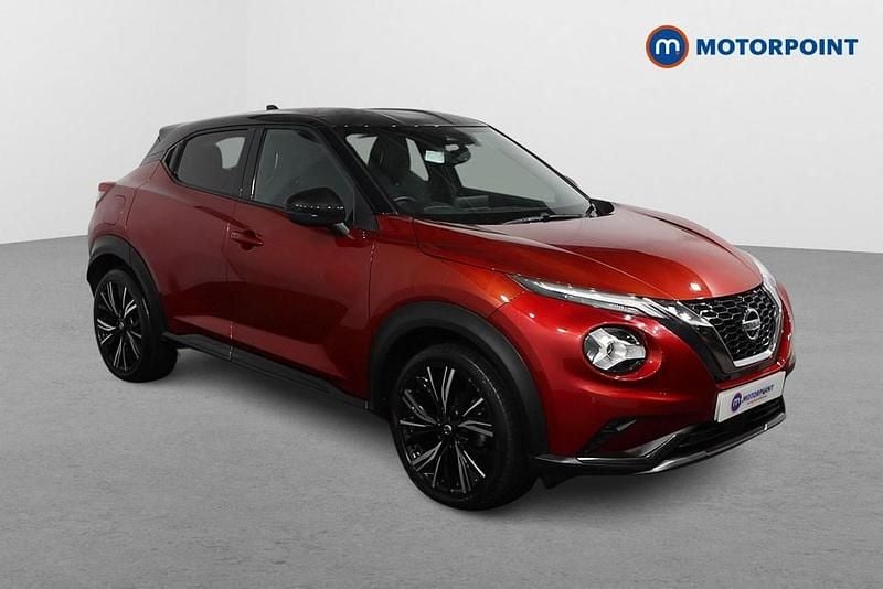 Red Used 2021 Nissan Juke Tekna+ SUV | £15,999 (A bit pricey) - Image 1/4