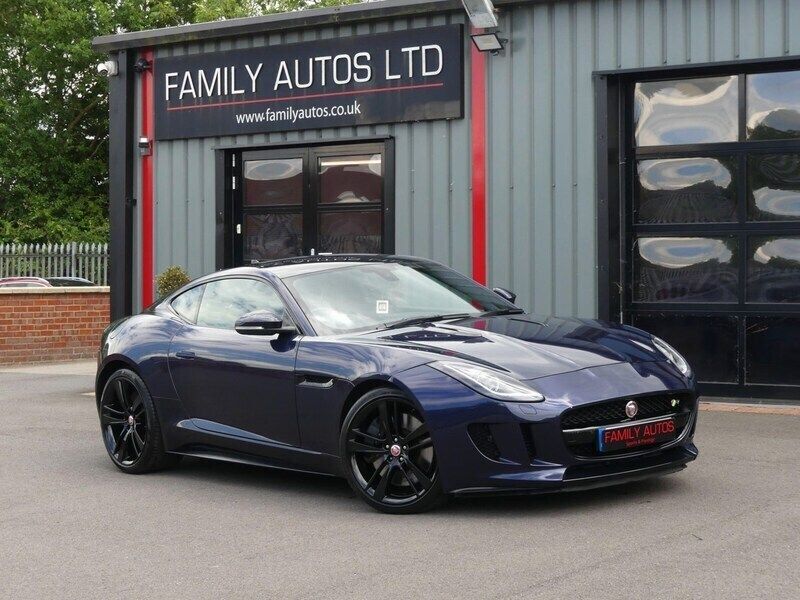 Blue Used 2014 Jaguar F-Type Supercharged Coupe | £31,800 (Fair price) - Image 1/4
