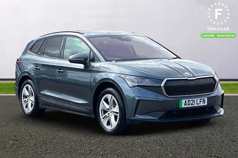 Grey Used 2021 Skoda Enyaq iV Lounge SUV | £16,999 (Fair price) - Image 1/3
