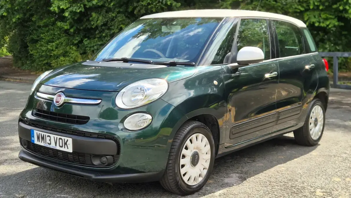 Used Fiat 500L Easy 85 HP (62 kW) 2013 Green MPV