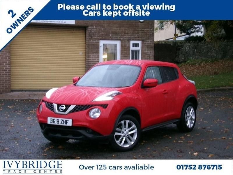 Red Used 2018 Nissan Juke Acenta SUV | £6,995 (Good price) - Image 1/2