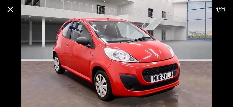 Used Peugeot 107 Access 2013 Red Hatchback