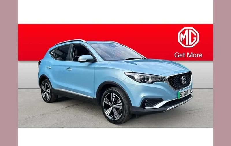 Usado MG ZS Exclusive 105 kW (143 HP) 2020 Azul SUV