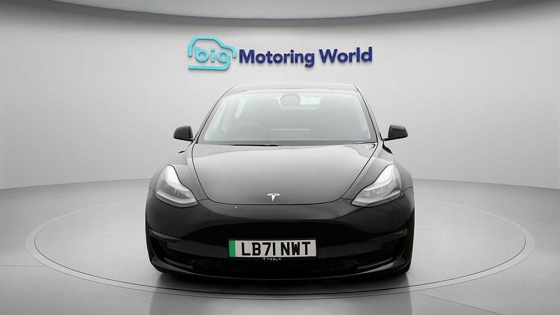 Used Tesla Model 3 Long Range AWD 366 kW (498 HP) 2021 Black Sedan