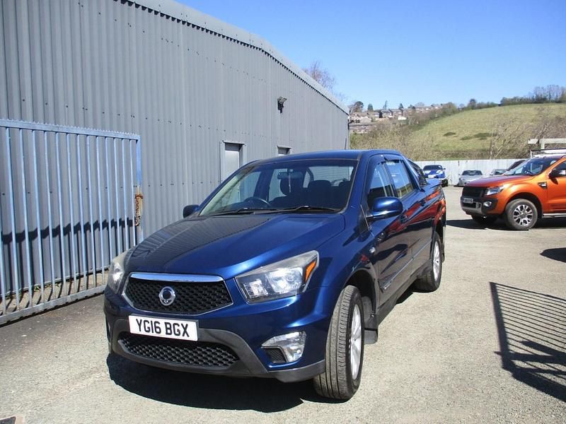 Blue Used 2016 Ssangyong Korando Pickup | £10,895 (Expensive) - Image 1/4
