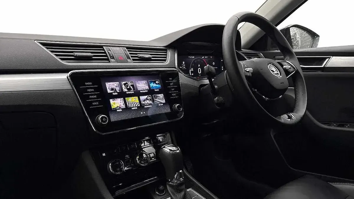Used Skoda Superb SE Technology 110 HP (80 kW) 2024 Black magic pearl effect Estate