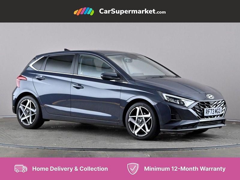 Grey Used 2023 Hyundai i20 Premium Hatchback | £15,697 (Fair price) - Image 1/4