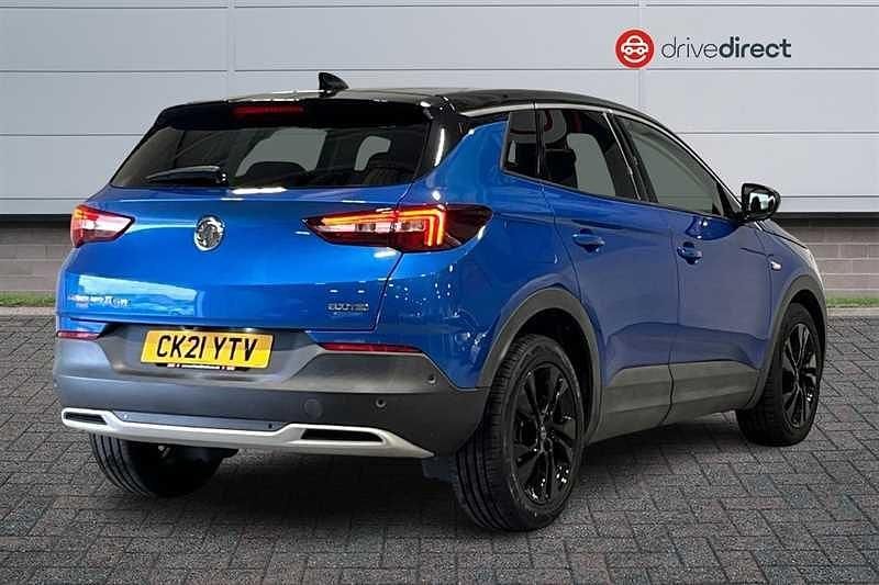 Used Vauxhall Grandland X SRi 2021 Blue SUV
