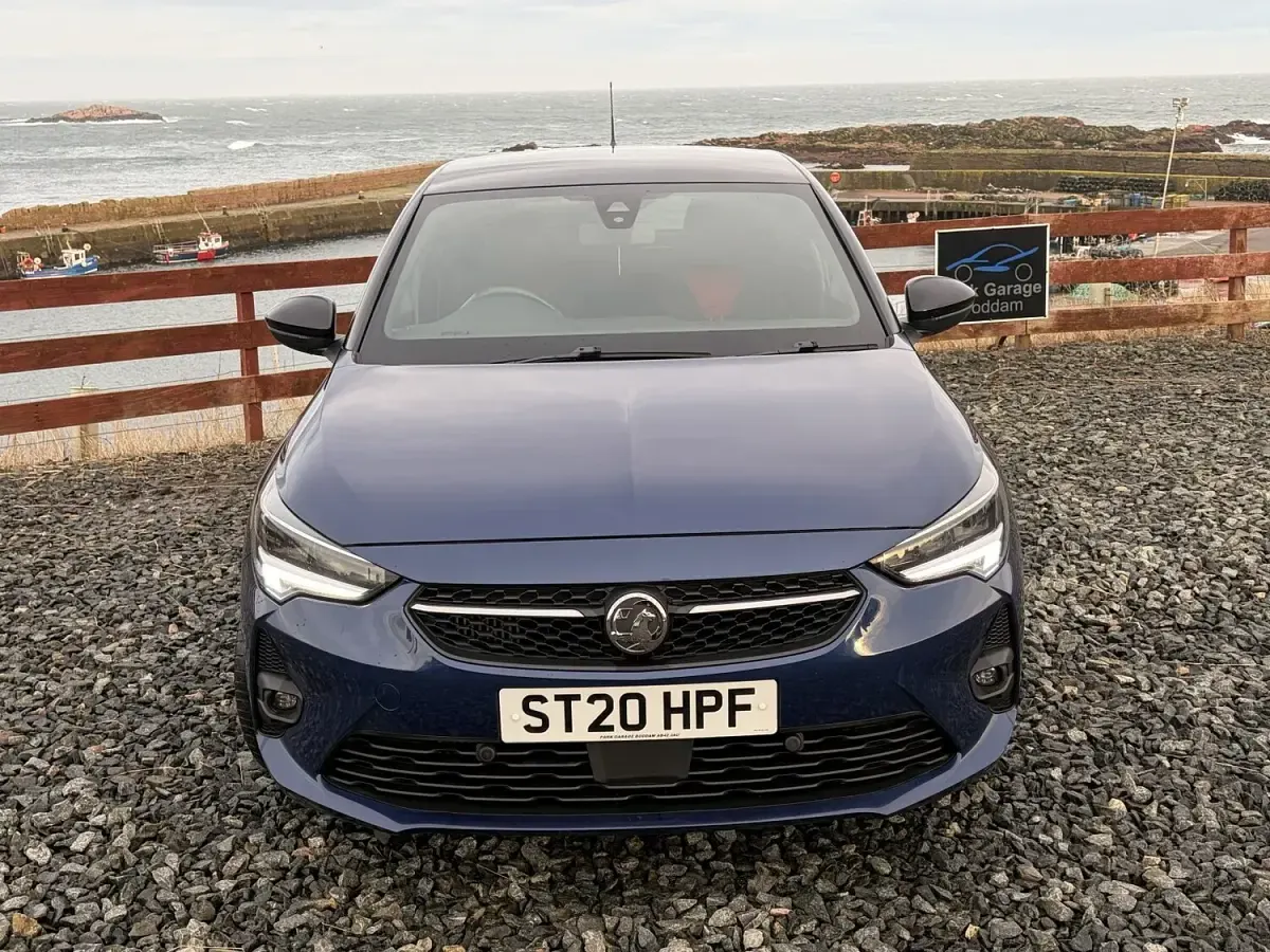 Used Vauxhall Corsa SRi 100 HP (73 kW) 2020 Blue Hatchback