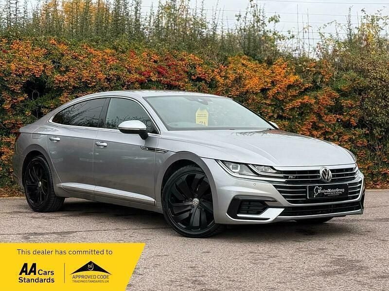 Silver Used 2018 VW Arteon R-line Hatchback | £13,995 (Fair price) - Image 1/3