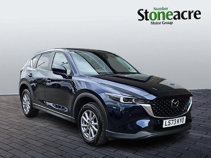 Blue Used 2023 Mazda CX-5 Center-Line SUV | £18,000 (Super price) - Image 1/2