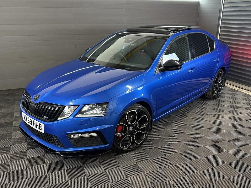 Used Skoda Octavia vRS 2019 Blue Estate