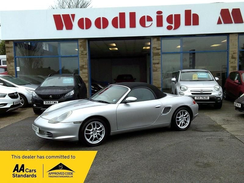 Silver Used 2004 Porsche 986 Boxster Cabriolet | £6,995 (Good price) - Image 1/4