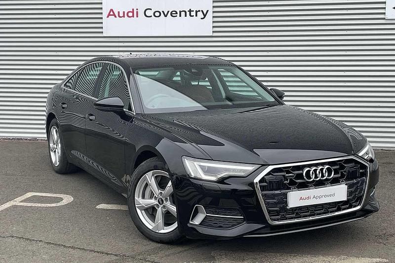 Brilliant black Used 2025 Audi A6 Sport Sedan | £40,880 - Image 1/4