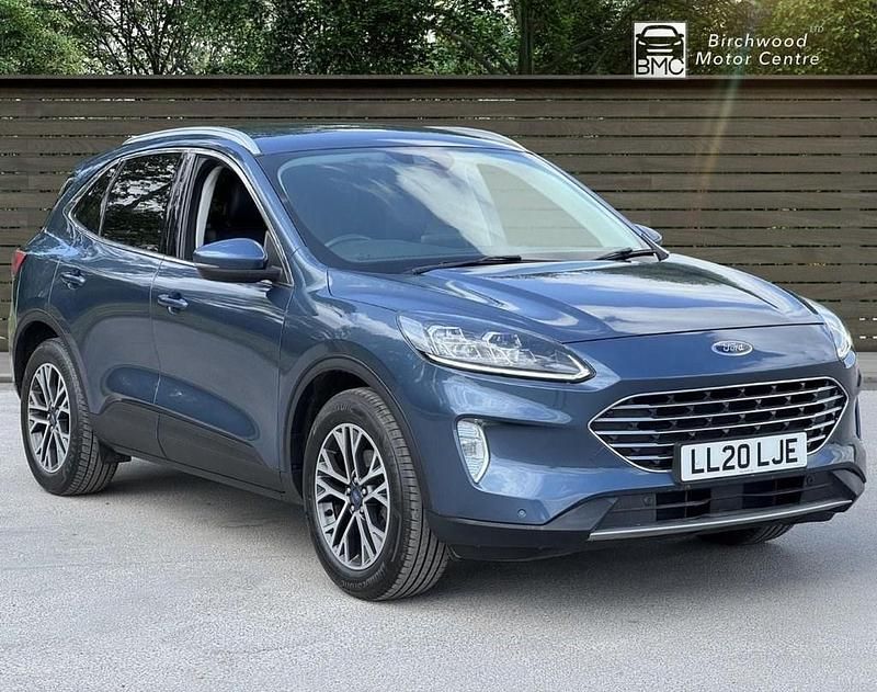 Blue Used 2020 Ford Kuga Titanium SUV | £12,495 (A bit pricey) - Image 1/4