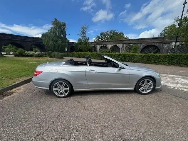 Used Mercedes E200 2012 Silver Cabriolet