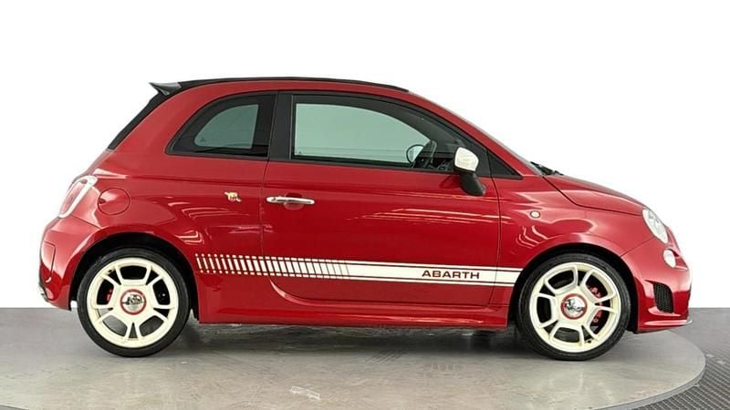 Used Abarth 500C 135 HP (99 kW) 2014 Red Cabriolet