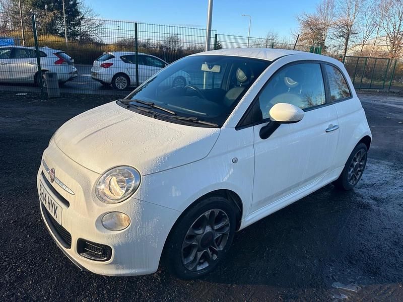 Used Fiat 500 S 69 HP (50 kW) 2014 White Hatchback