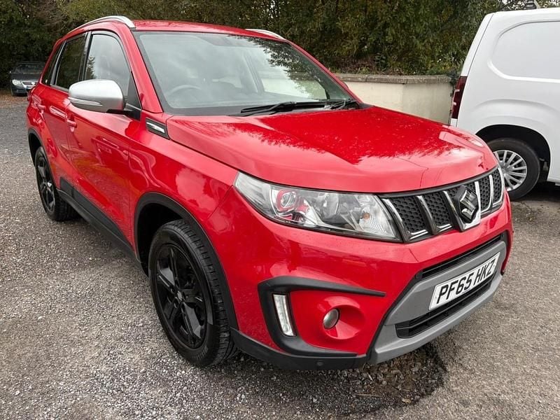 Red Used 2016 Suzuki Vitara Hatchback | £7,695 (Fair price) - Image 1/4