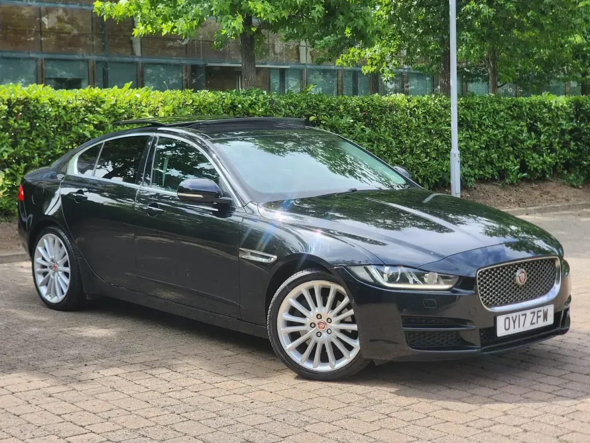 Used Jaguar XE Portfolio 2017 Black Sedan