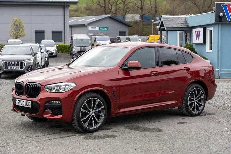 Used BMW X4 M Sport 265 HP (194 kW) 2020 Red SUV