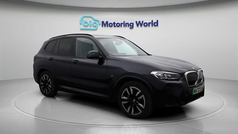 Black Used 2022 BMW iX3 M Sport SUV | £24,800 (Fair price) - Image 1/4
