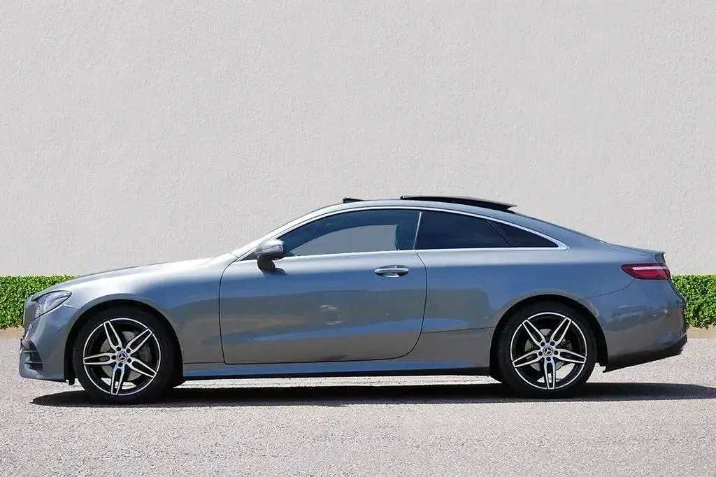 Used Mercedes E220 AMG line 194 HP (142 kW) 2017 Grey Coupe