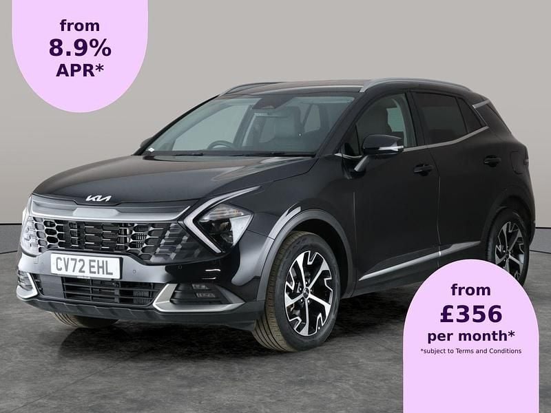 Black Used 2022 Kia Sportage 2 SUV | £24,689 (Fair price) - Image 1/2