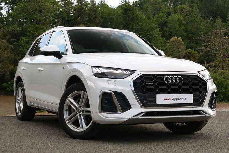 White Used 2020 Audi Q5 S-Line SUV | £29,895 (Fair price) - Image 1/4