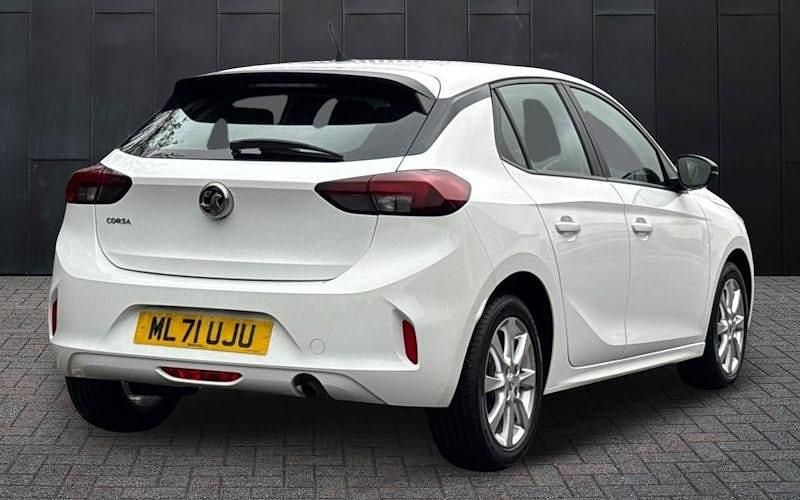 Used Vauxhall Corsa 75 HP (55 kW) 2021 White Hatchback