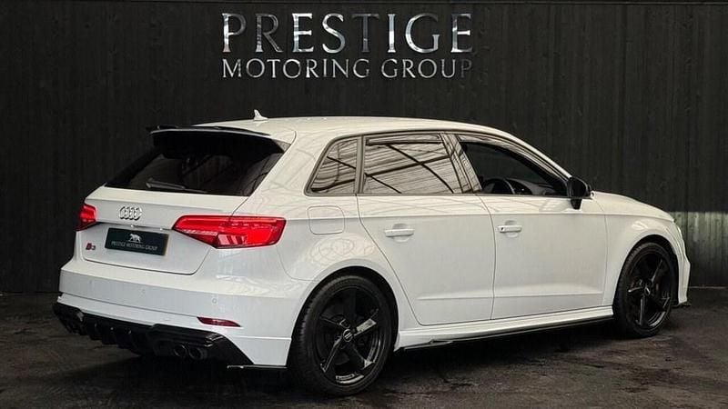 Used Audi S3 Sportback Black Edition 2018 White Hatchback