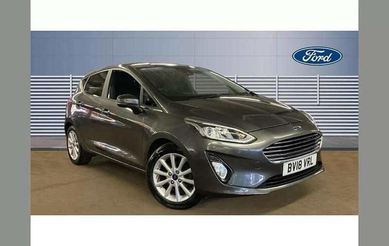 Grey Used 2018 Ford Fiesta Titanium Hatchback | £9,164 (Good price) - Image 1/4