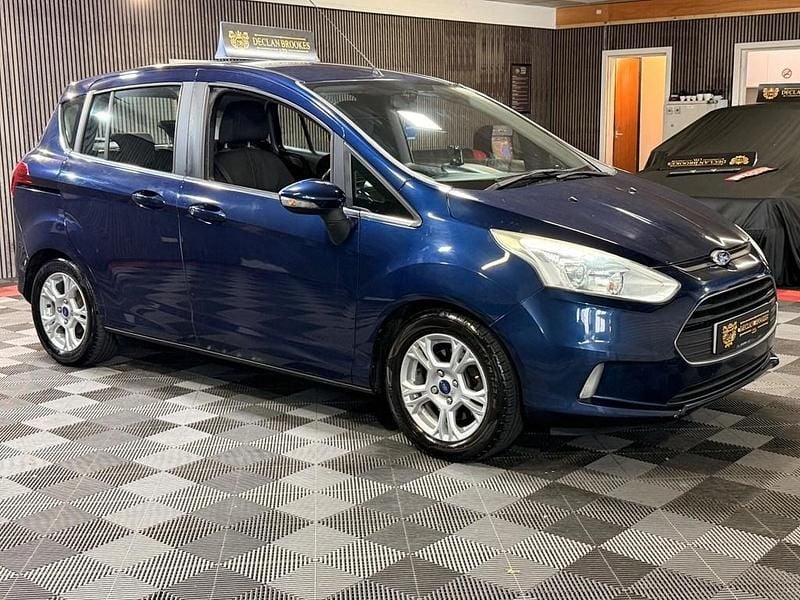 Used Ford B-MAX Zetec 90 HP (66 kW) 2013 Blue MPV