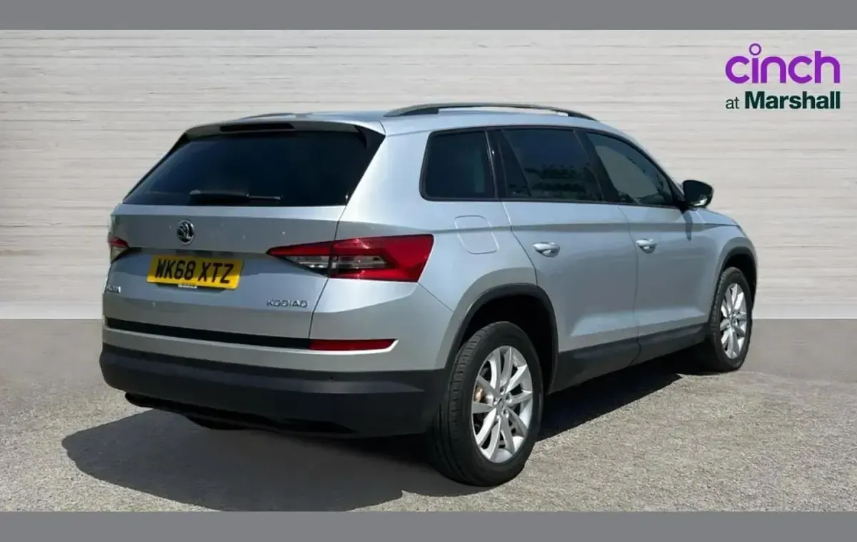 Used Skoda Kodiaq SE 150 HP (110 kW) 2018 Silver SUV