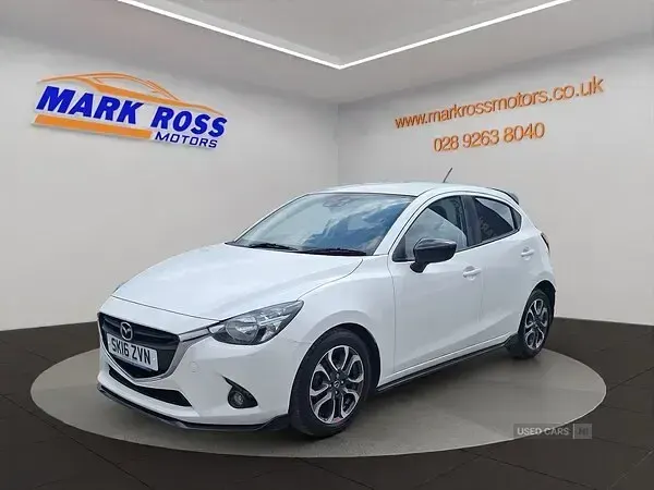 Used Mazda 2 Inclusive 90 HP (66 kW) 2016 White Hatchback
