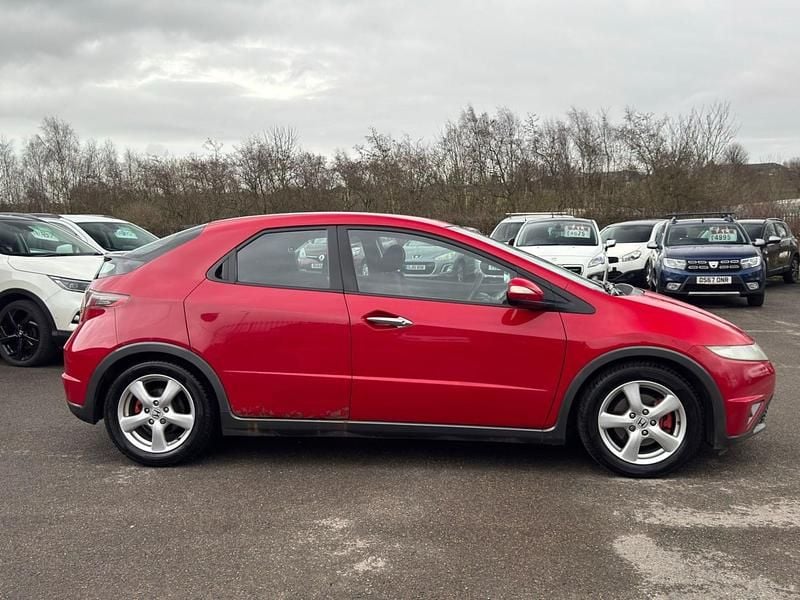 Used Honda Civic SE 2010 Red Hatchback