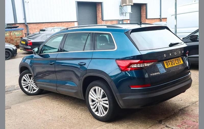 Used Skoda Kodiaq SE L 150 HP (110 kW) 2020 Blue SUV