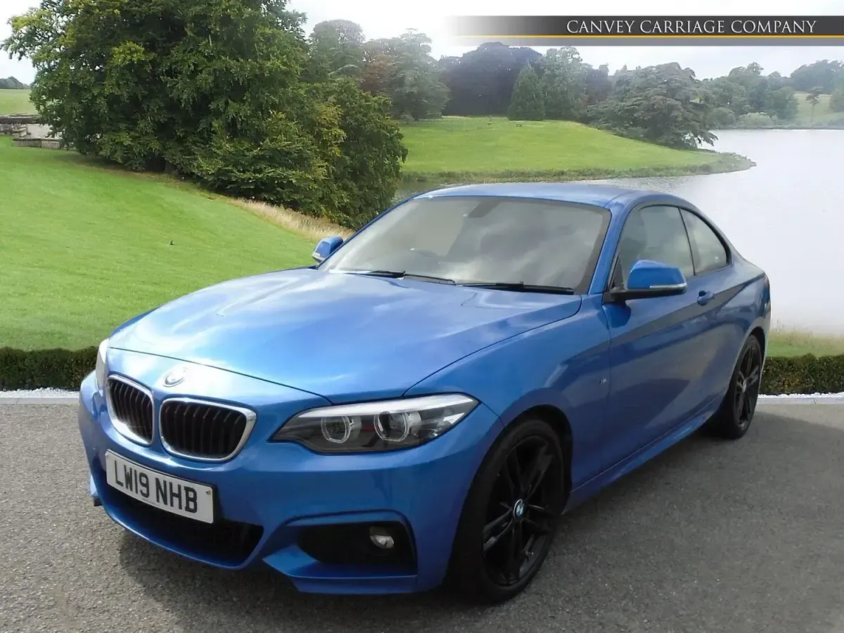 Usado BMW 218 M Sport 2019 Azul Coupe