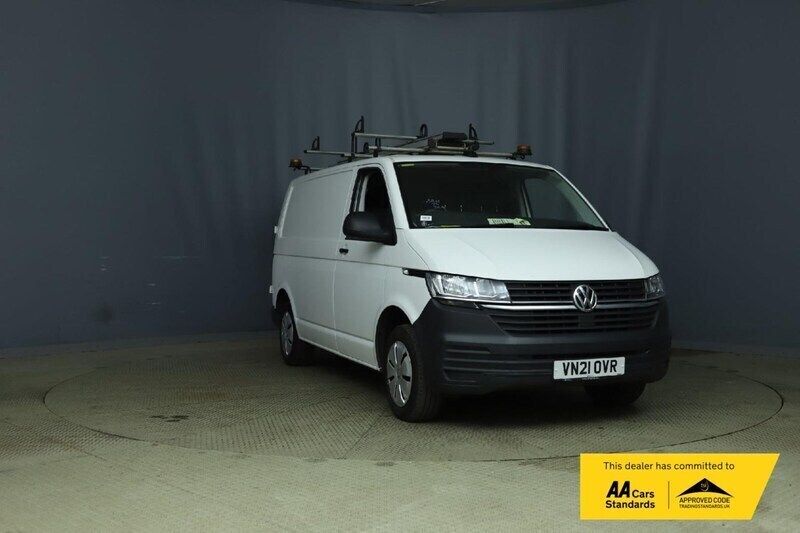 White Used 2021 VW T6.1 Startline Van | £17,643 (Super price) - Image 1/4
