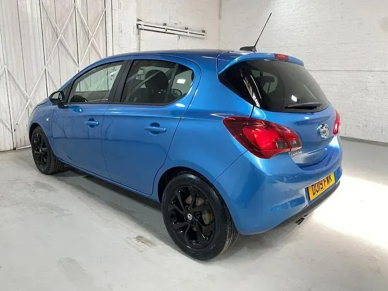 Used Vauxhall Corsa 75 HP (55 kW) 2019 Blue Hatchback
